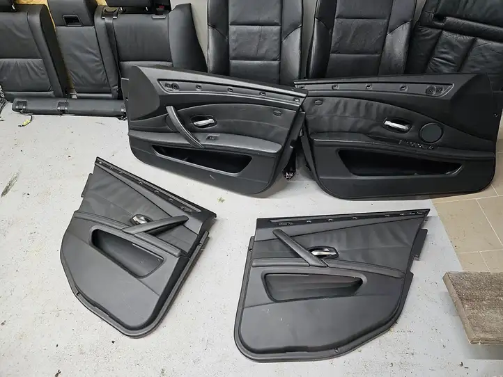 BMW 5 E60 E61 (2004 - 2010) Комплект отделки дверей — фото 8