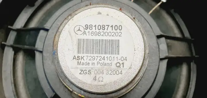 Mercedes-Benz A W169 (2004 - 2012) A1698200202 Динамики передних дверей — фото 5