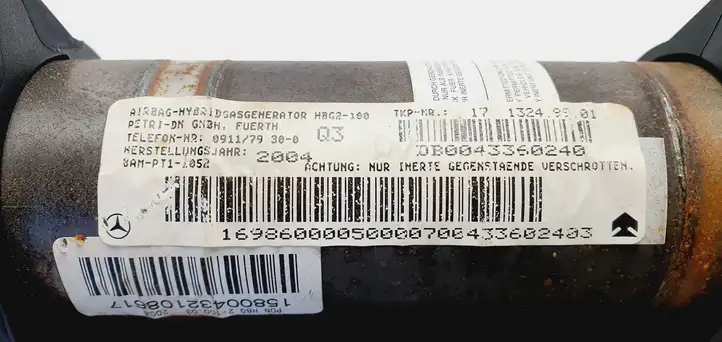 Mercedes-Benz A W169 (2004 - 2012) 1713349901 Подушка безопасности пассажира — фото 4