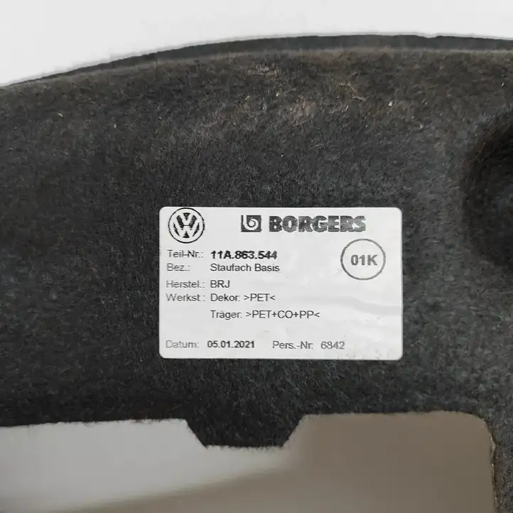 Volkswagen ID.4 (2020 - ) 11A863544 Обшивка ниши запасного колеса — фото 6