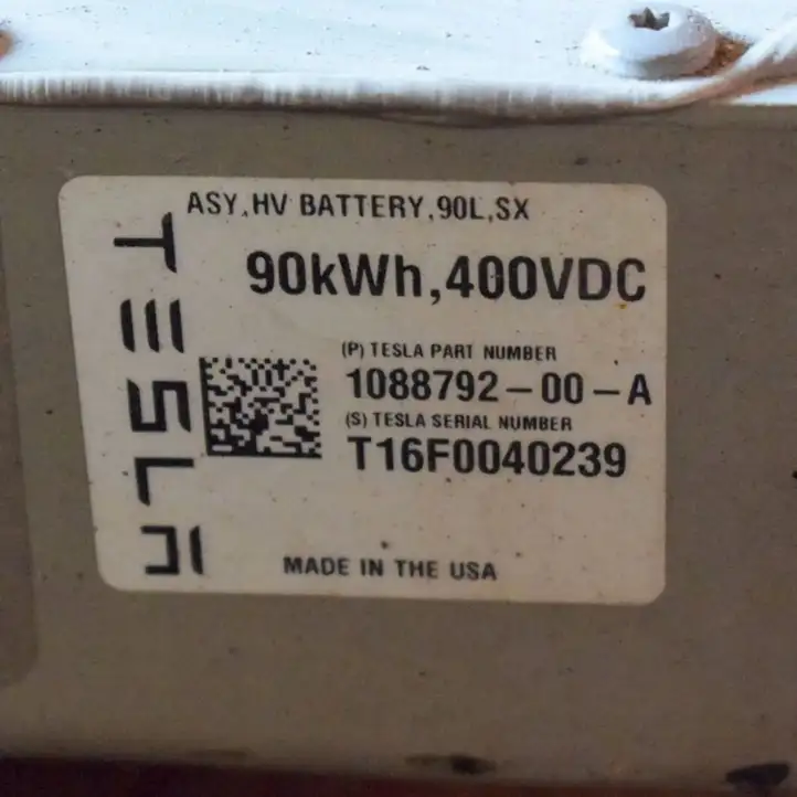 Tesla Model S (2016 - 2021) 103263500I Аккумулятор гибридного / электрического автомобиля — фото 9