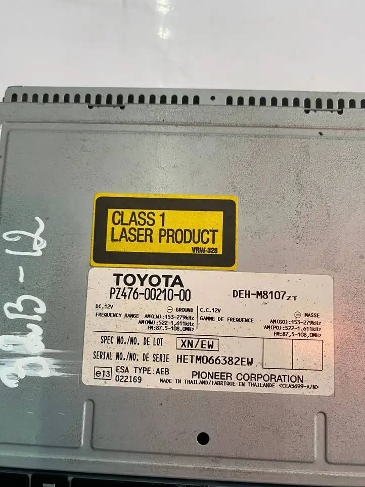 Toyota Hilux (AN10, AN20, AN30) (2004 - 2008) PZ4760021000 Магнитола / мультимедийная система — фото 6