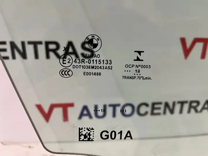 BMW X3 G01 (2018 - 2024) 43R0115133 Стекло передней двери — фото 3
