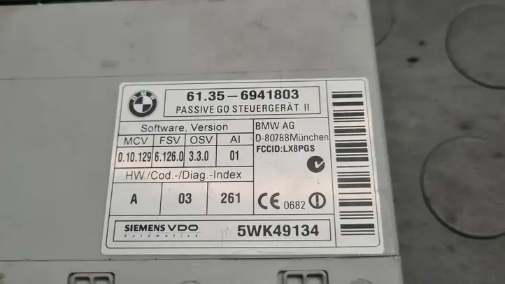 BMW 7 E65 E66 (2001 - 2008) 6941803 Блок бесключевого доступа — фото 4
