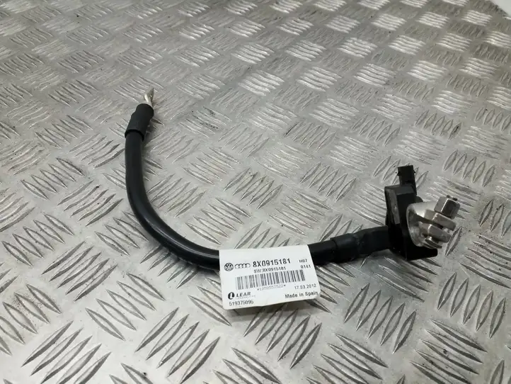 Audi A6 C7 (2011 - 2014) 8X0915181 Минусовой провод аккумулятора — фото 1