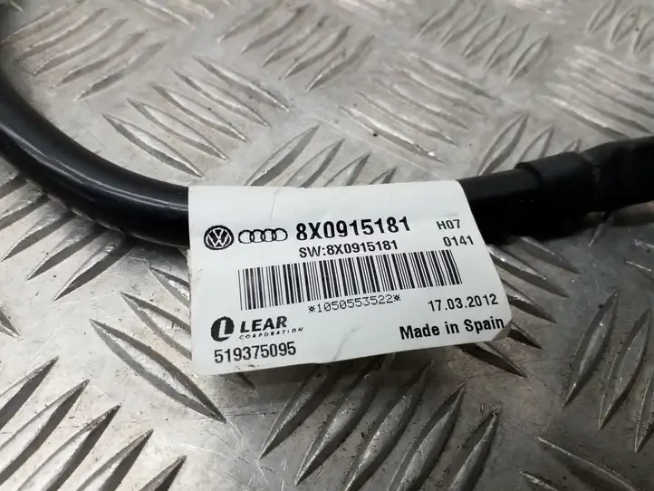 Audi A6 C7 (2011 - 2014) 8X0915181 Минусовой провод аккумулятора — фото 3