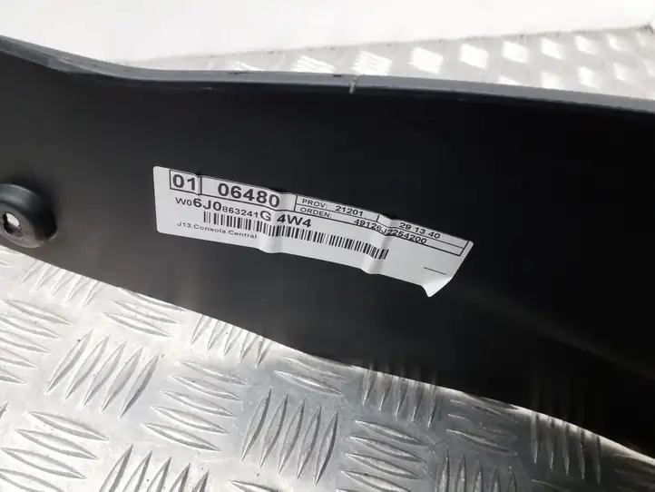 Seat Ibiza IV (6J,6P) (2008 - 2017) 6J0863241G Центральная консоль — фото 5