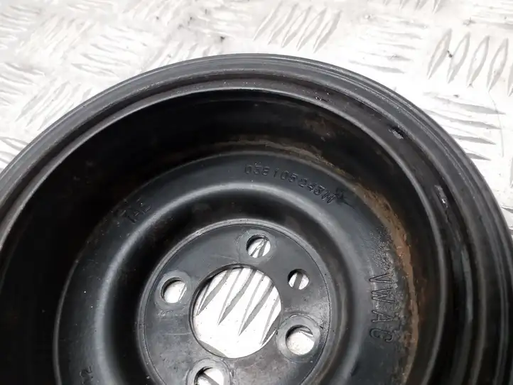 Seat Ibiza IV (6J,6P) (2008 - 2017) 038105243M Шкив коленчатого вала — фото 4