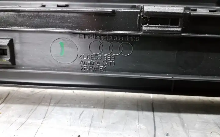 Audi Q7 4L (2005 - 2009) 4L0853369 Внутренняя отделка переднего порога — фото 8