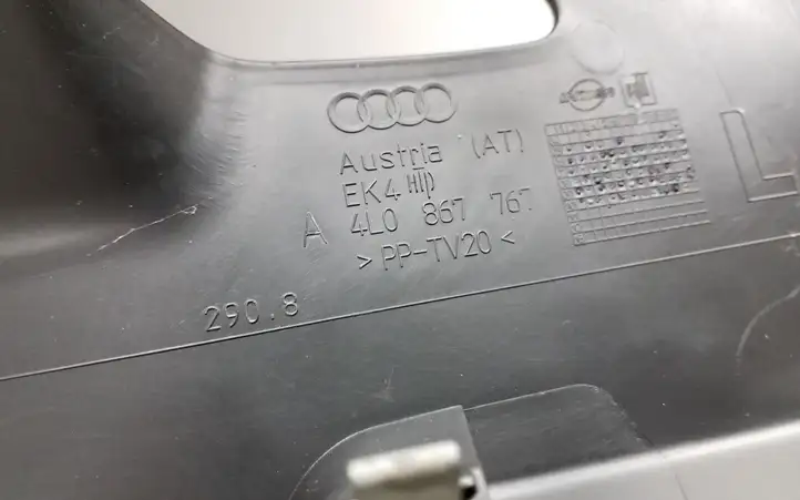 Audi Q7 4L (2005 - 2009) 4L0867767 Нижняя боковая отделка заднего сиденья — фото 3