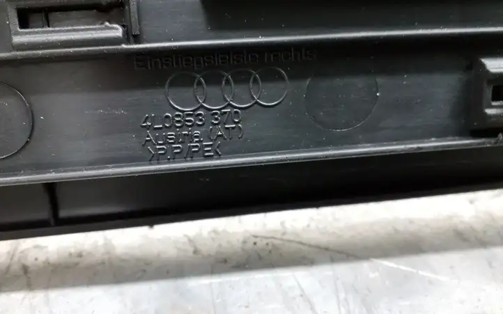 Audi Q7 4L (2005 - 2009) 4L0853370 Внутренняя отделка переднего порога — фото 10