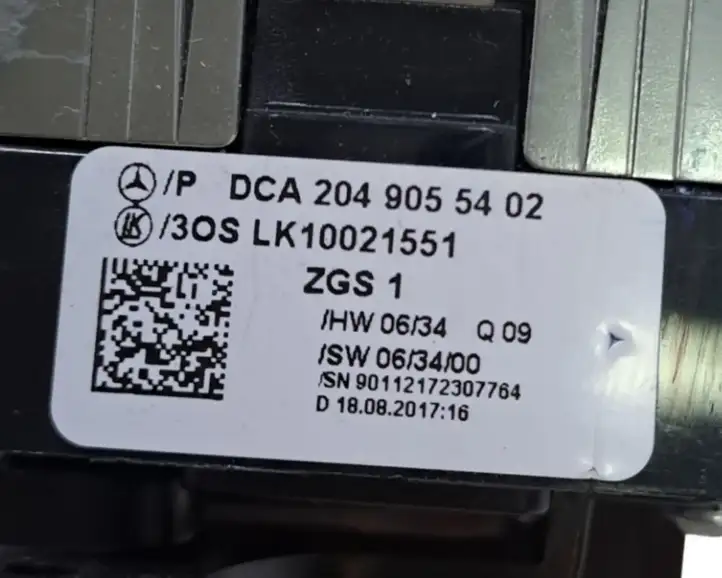 Tesla Model X (2015 - 2021) 2049055402 Блок кнопок стеклоподъемников — фото 5
