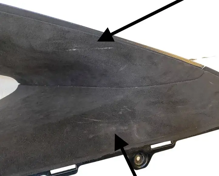 Tesla Model X (2015 - 2021) 103596000A Верхняя обшивка стойки B — фото 3