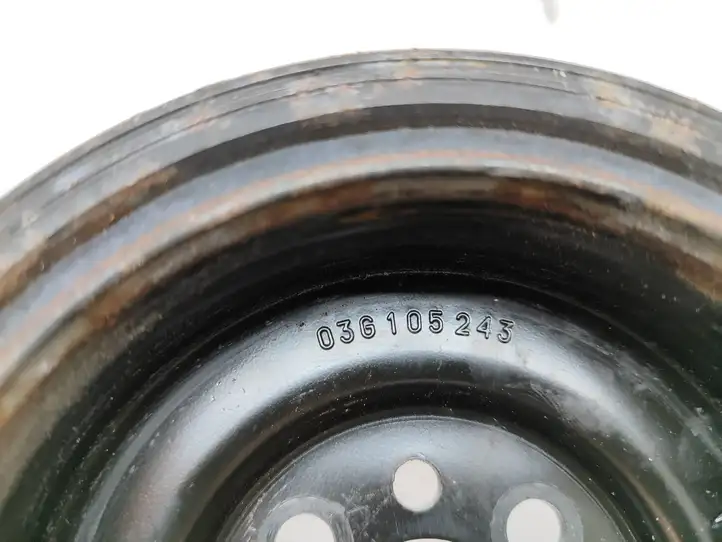 Audi A4 S4 B8 8K (2007 - 2011) 03G105243 Шкив коленчатого вала — фото 3