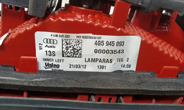 Audi A6 C7 (2011 - 2014) 4G5945093 Задний фонарь в крышке багажника — фото 5