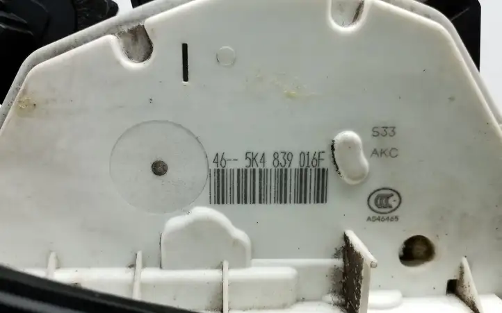 Skoda Yeti (5L) (2009 - 2012) 5K4839016F Замок задней двери — фото 5