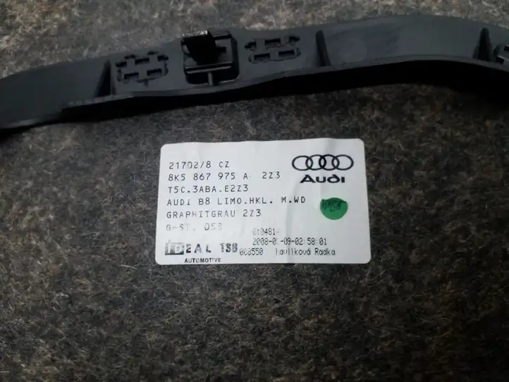Audi A4 S4 B8 8K (2007 - 2011) 8K5867975A Основной отделочный щит — фото 3