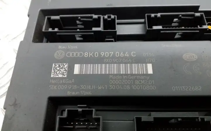 Audi A4 S4 B8 8K (2007 - 2011) 8K0907064C Модуль комфорта — фото 3