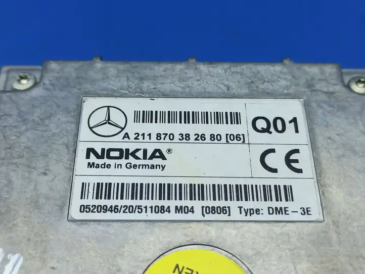 Mercedes-Benz E W211 (2002 - 2009) A211870382680 Блок GSM — фото 9