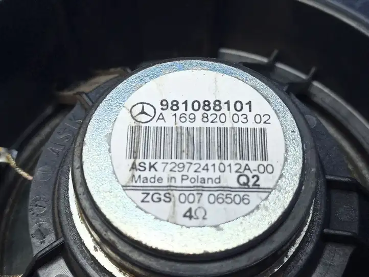 Mercedes-Benz B-class W245 (2005 - 2008) A1698200302 Динамики задних дверей — фото 11