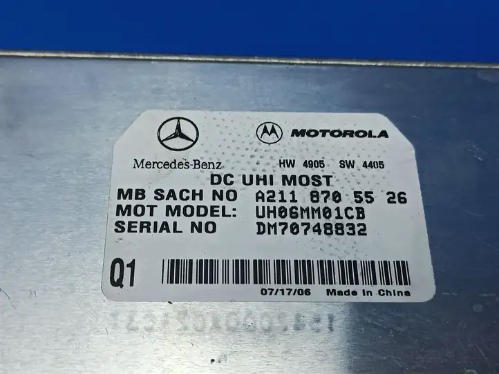 Mercedes-Benz CLS C219 (2003 - 2011) A2118705526 Блок GSM — фото 7