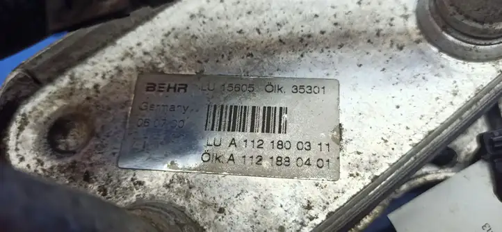 Mercedes-Benz CL C215 (2000 - 2006) A1121800311 Кронштейн масляного фильтра — фото 7