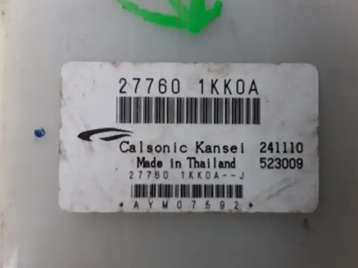 Nissan Juke I F15 (2010 - 2018) 277601KK0A Блок управления кондиционером — фото 2