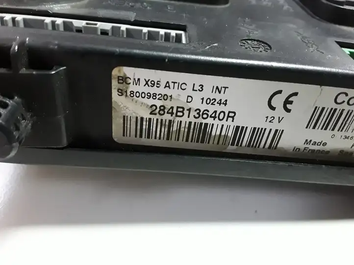 Renault Scenic III - Grand scenic III (2009 - 2016) 284B13640R Модуль комфорта — фото 3