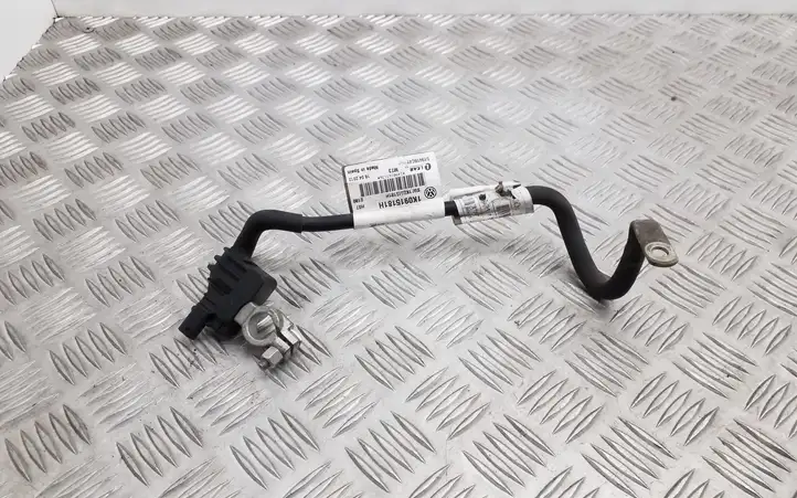 Volkswagen Sharan (2010 - 2015) 1K0915181H Минусовой провод аккумулятора — фото 1