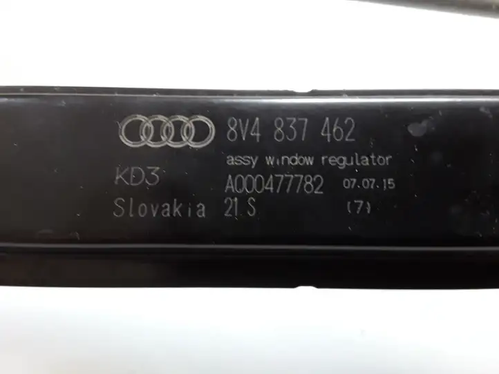 Audi A3/S3 8V (2012 - 2016) 8V4837462 Стеклоподъемник передней двери (без мотора) — фото 2