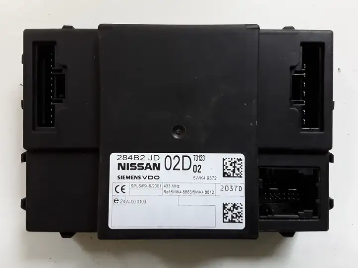 Nissan Qashqai (2010 - 2013) 284B2JD Модуль комфорта — фото 1