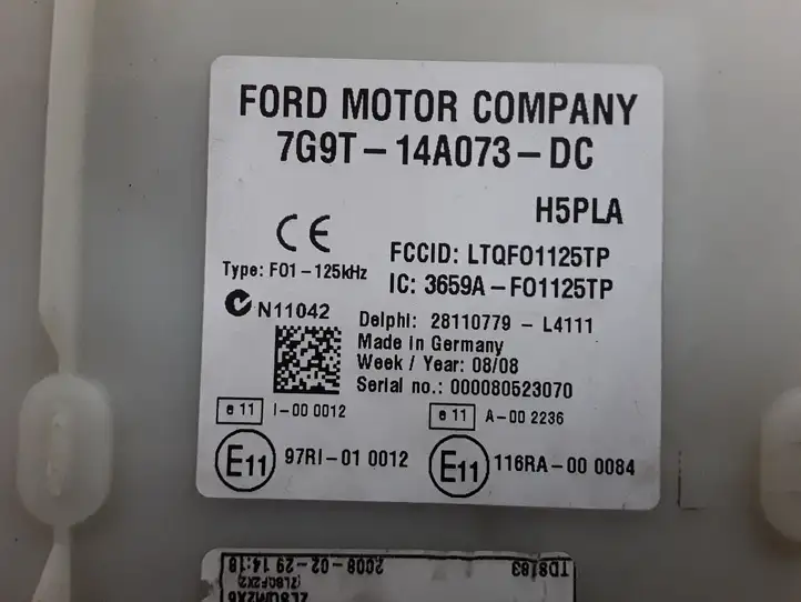 Ford S-MAX (2006 - 2010) 7G9T14A073DC Блок предохранителей — фото 3