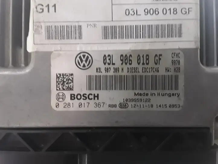 Volkswagen PASSAT B6 (2005 - 2010) 03L906018GF Блок управления двигателем (ЭБУ) — фото 3