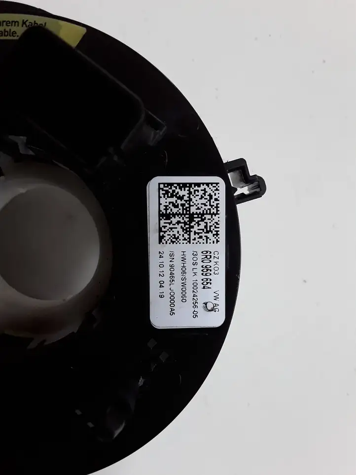 Volkswagen Polo V 6R (2009 - 2015) 6R0959645 Контактное кольцо SRS — фото 2