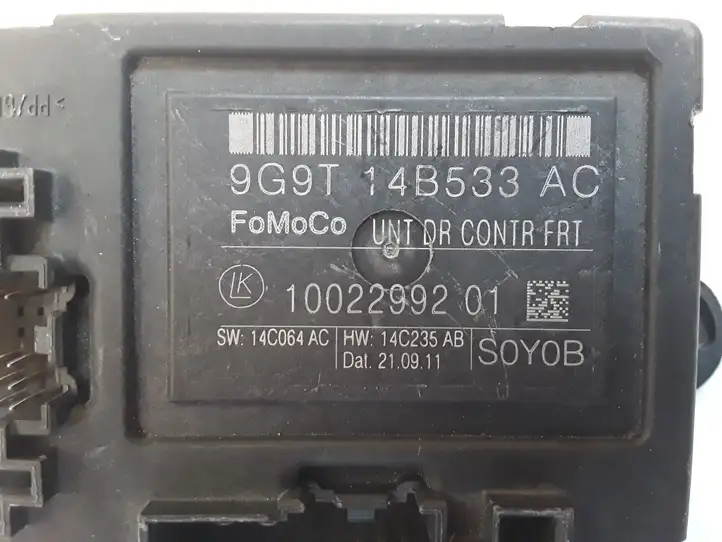 Ford S-MAX (2006 - 2010) 9G9T14B533AC Блок управления дверью — фото 3