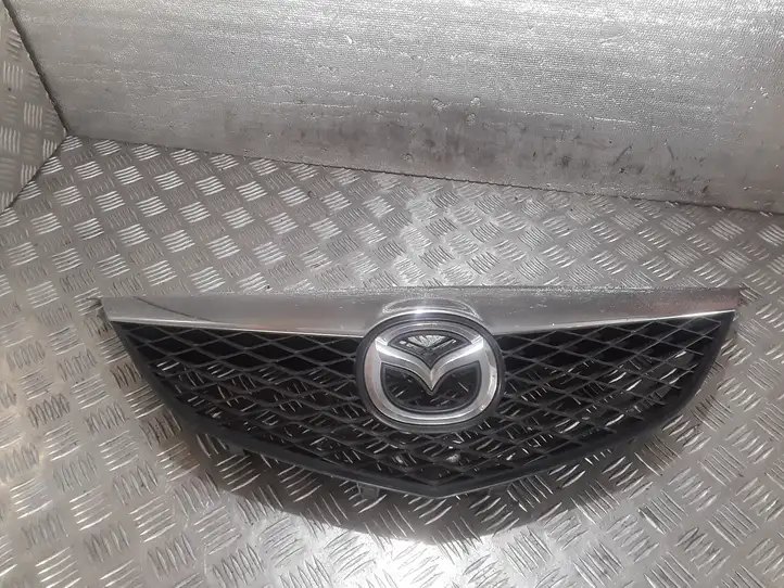Mazda 6 (2002 - 2005) Верхняя решетка радиатора — фото 1