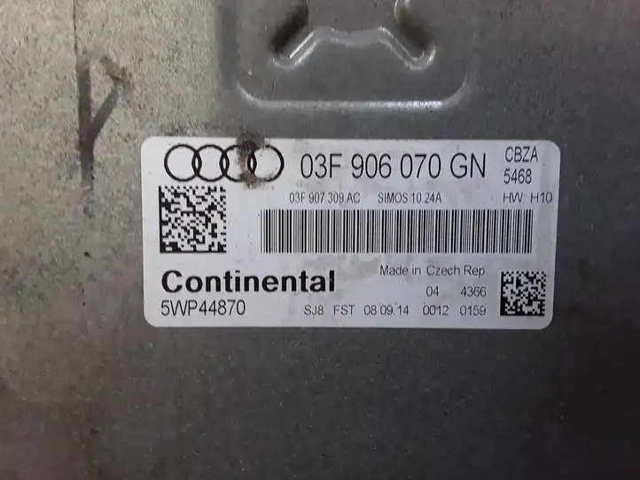 Audi A1 (2010 - 2014) 03F906070GN Блок управления двигателем (ЭБУ) — фото 2