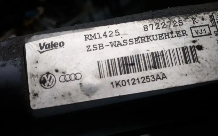 Volkswagen Caddy (2004 - 2010) 1K0121253AA Радиатор охлаждающей жидкости двигателя — фото 3