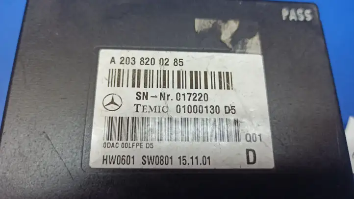 Mercedes-Benz C W203 (2000 - 2007) A2038200285 Прочие блоки управления — фото 3