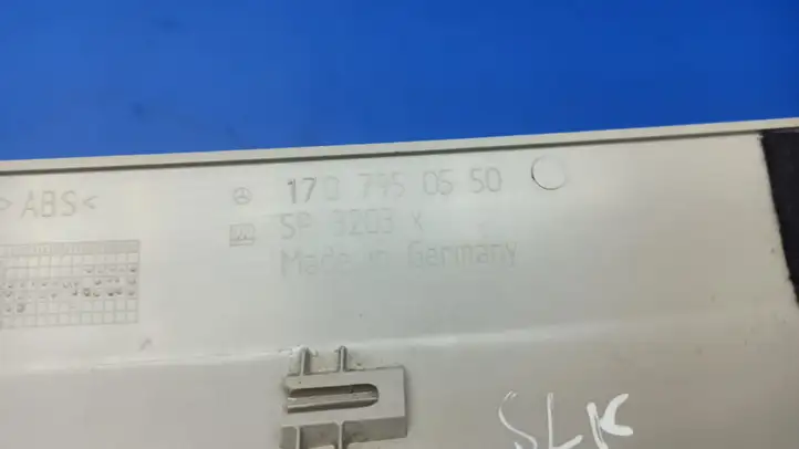 Mercedes-Benz SLK R170 (1996 - 2004) 1707950550 Детали складной крыши — фото 8