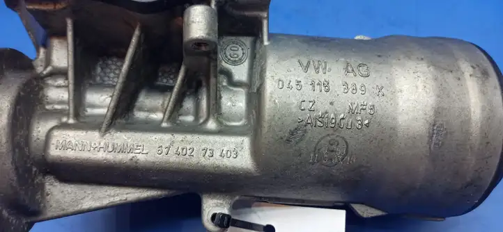 Audi A4 S4 B8 8K (2007 - 2011) 045115389K Кронштейн масляного фильтра — фото 4
