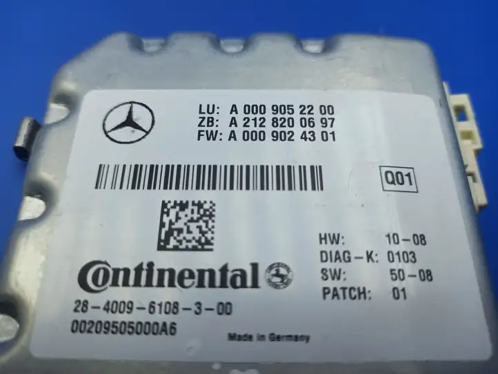 Mercedes-Benz E C207 W207 (2009 - 2017) A0009052200 Камера в лобовом стекле — фото 4