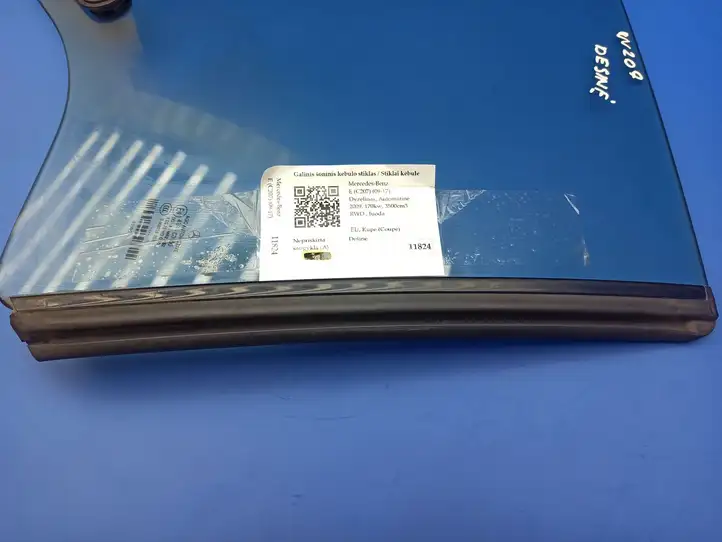 Mercedes-Benz E C207 W207 (2009 - 2017) E643R00050 Заднее боковое стекло — фото 12