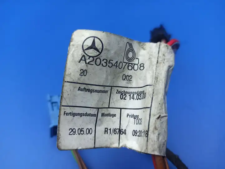 Mercedes-Benz C W203 (2000 - 2007) A2035407608 Проводка передней двери — фото 4