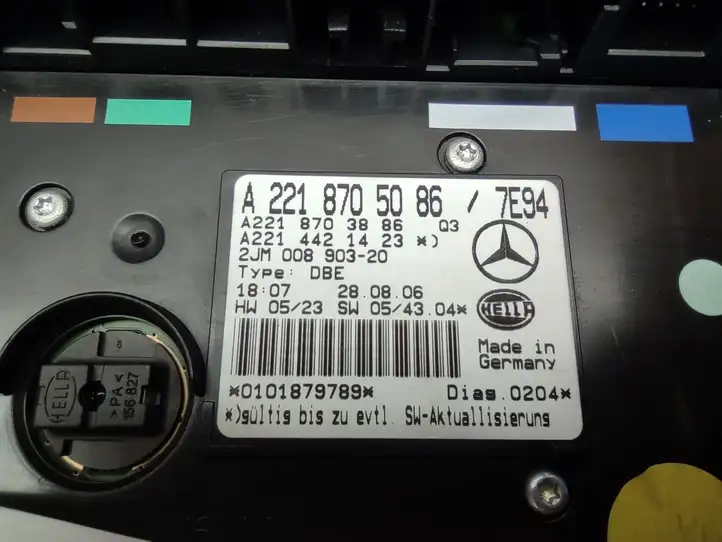 Mercedes-Benz S W221 (2005 - 2013) A2218705086 Передняя подсветка — фото 4