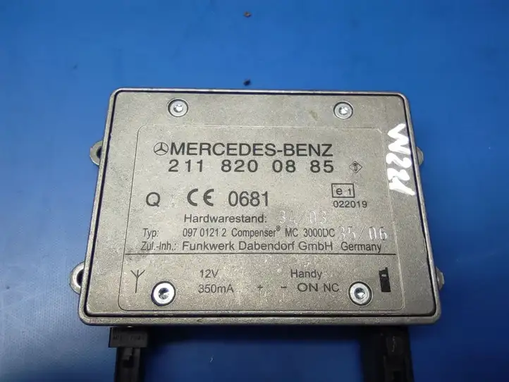 Mercedes-Benz S W221 (2005 - 2013) 2118200885 Усилитель антенны — фото 3