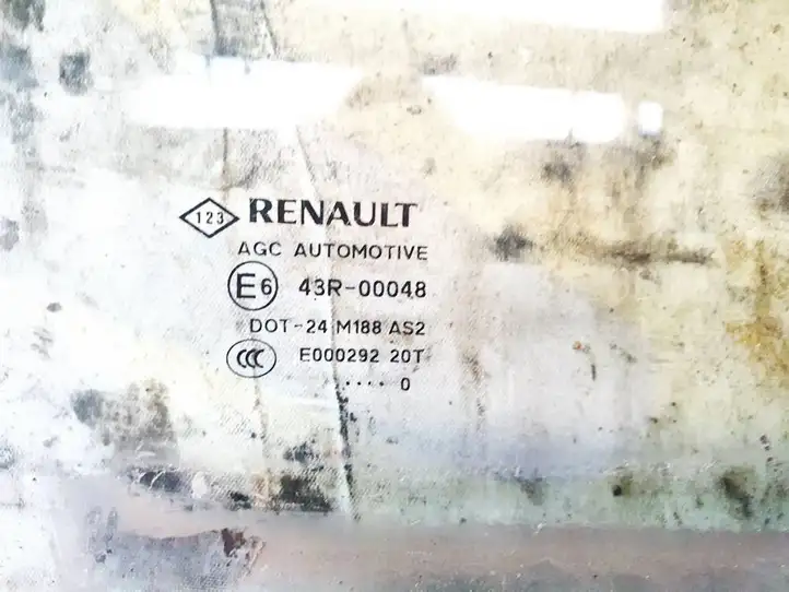 Renault Scenic III - Grand scenic III (2009 - 2016) Стекло задней двери — фото 2