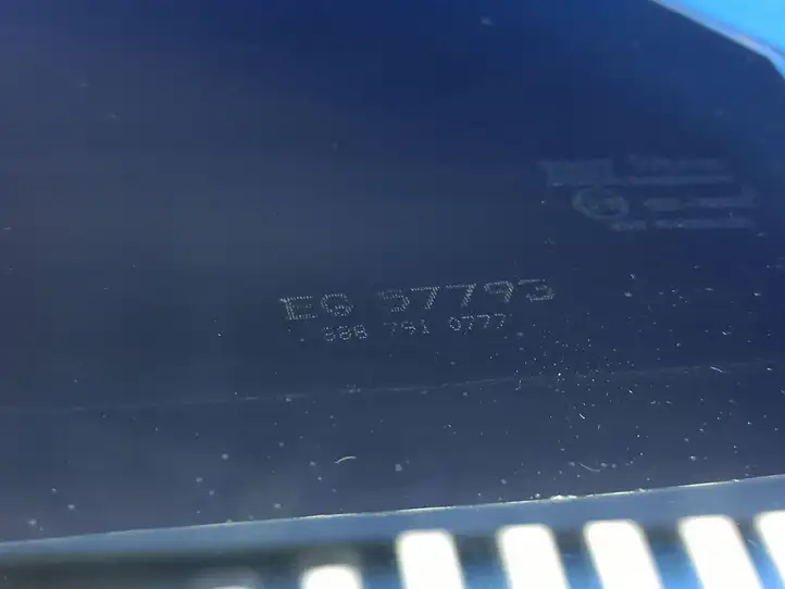 Jaguar XJ X308 (1998 - 2002) E1143R00002 Стекло задней двери — фото 3