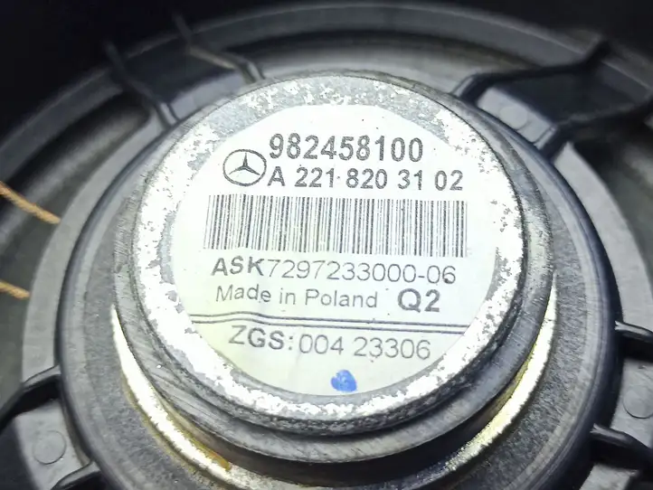Mercedes-Benz S W221 (2005 - 2013) A2218203102 Динамики задних дверей — фото 10