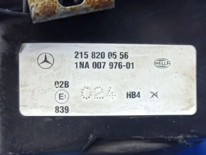 Mercedes-Benz C W203 (2000 - 2007) 2158200556 Передняя противотуманная фара — фото 6